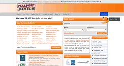 Desktop Screenshot of jobs.professionalpassport.com