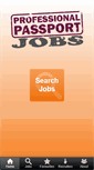 Mobile Screenshot of jobs.professionalpassport.com